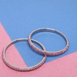 PACK OF 2 PINK BANGLES