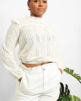 QED LACEY TOP